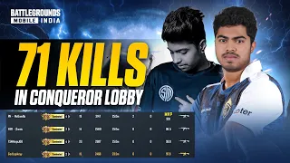 71 Kills In Conqueror Lobby | World Record