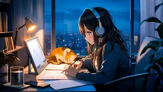 Daily Work Space 📂 Lofi Deep Focus Study/Work Concentration [chill lo-fi hip hop beats]