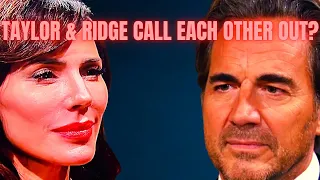 TEASER November 29th | The Bold & The Beautiful | TAYLOR & RIDGE CALL EACH OTHER OUT LIE OF OMISSION