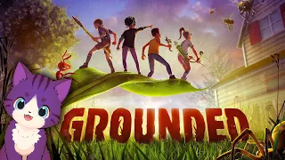 First Time Playing GROUNDED! 🐜🍂 Can I survive? - Part 1