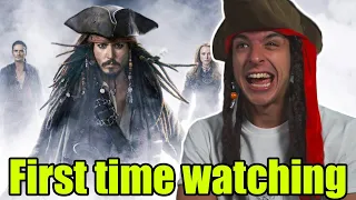 First time watching *Pirates of the Caribbean: At world's end*