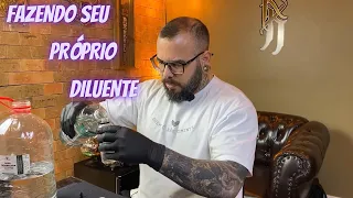 APRENDA COMO FAZER SEU DILUENTE PARA TATUAGEM