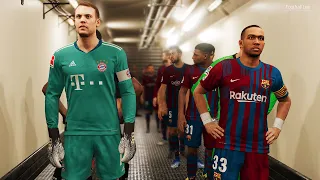 Barcelona vs Bayern Munich | UEFA Champions League UCL | Full Match All Goals PES 2021