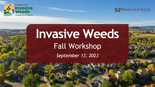 Invasive Weeds Fall Workshop, 2023