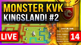 Monster KVK: Kingsland! #2 🔥🔥🔥 LIVE! 🔴 7 IMP: C11676, 1960, 1365, 1534, 1093, 1175