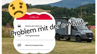 Probleme mit der Maut App "e-Toll" für Polen. Bautzen und der Senf, danach geht´s ab nach 🇵🇱