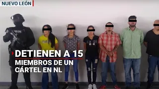 ¡Detienen a 15 N4RCOS en Nuevo León! | Estarían implicados en el homicidio de dos policías