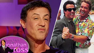 Sylvester Stallone Calls Arnold Schwarzenegger A Genius | Friday Night With Jonathan Ross