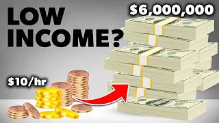 HOW to become a MILLIONAIRE on a LOW SALARY! (You WON'T believe)