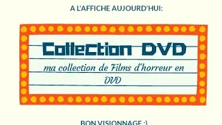 Ma collection de films d'horreur (DVD)