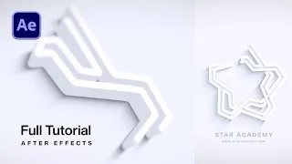 Create Pro Cinematic 3D Stroke Logo Intro in After Effects