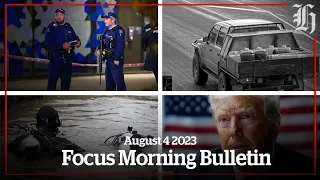 Auckland shooting, hunt for Tom Phillips and Trump in DC | Focus Morning Bulletin August 4, 2023