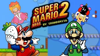 Super Mario Bros. 2 - Full Gameplay