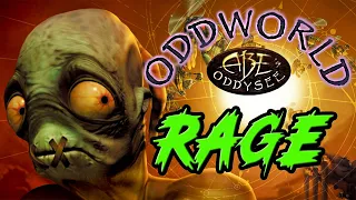 UNBELIEVABLE ANGER! Abe's Oddysee Rage Montage