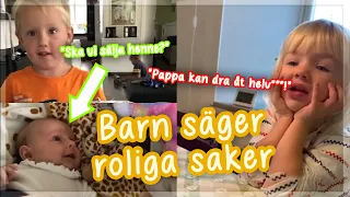 Barn säger roliga saker 🗣️😆 - Sveriges Roligaste Barn