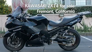 2006 Kawasaki ZX14 (ZZR1400) for Sale in California / Walk around and test ride