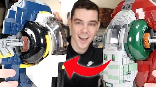 LEGO Star Wars JANGO FETT'S SLAVE 1 Review! (Republic Bricks)