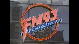 FM 93 (Québec) :  Maintenant, "Le Son Passion", Juin 1992