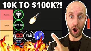 🔥10 NEW *HIGH RISK* CRYPTO ALTCOINS WITH 100-1000X POTENTIAL BY 2025?!! (MILLIONAIRE TIER LIST) 📈🚀