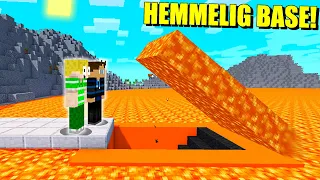 VI FANDT EN HEMMELIG BASE I EN VULKAN!! - Dansk Minecraft Titanic #10