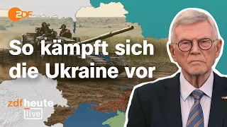 Schaffen Kiews Truppen den entscheidenden Durchbruch? | Ex-Nato-General Ramms bei ZDFheute live