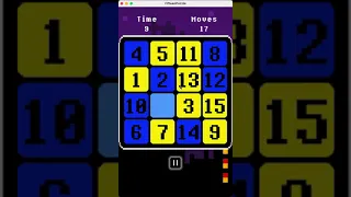 LibGDX - 15 puzzle with source code (Fifteen puzzle)