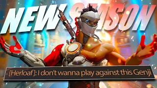 POV: You are the GENJI on the enemy TEAM in Season 6 (Overwatch)