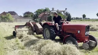 #001,5 Farmvlog - Erster Schnitt 2022 // Wir machen Heu mit der Welger AP 12