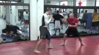 Georges St-Pierre (GSP) Demo with Rory MacDonald