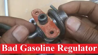 Top and common signs of bad gasoline fuel pressure regulator