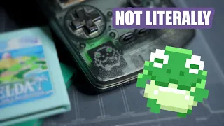 Powering the Game Boy Color with Frogs