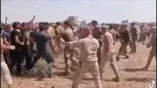 Footage of Turks punching UN peacekeepers in Cyprus buffer zone