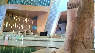 قبل إفتتاحه رسميا - جوله داخل المتحف المصري الكبير A tour inside the Grand Egyptian Museum