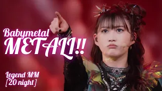 Babymetal Metali!! | Live compilation | Legend MM [20 night] at Yokohama Arena 2.3.2024