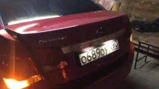 Chevrolet cruze открытие багажника