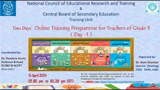 Two Days’ Online Training Programme for Teachers of schools affiliated to CBSE - Day 1