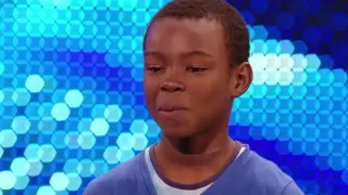 Malaki Paul "9 Year old" "Listen" Uncut [HD] "Britains got talent"  BGT 2012 "auditions 31.04.12"