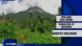 SAKSI: Mt. Bulusan, muling nagbuga ng abo