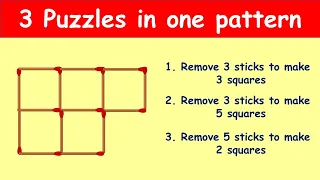 Match stick puzzle part 4 | Puzzles with Answer | Feed Brain with Prema