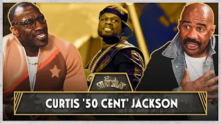 Steve Harvey Wouldn't Be Mad if 50 Cent Dogged Him but It Would Hurt if Cedric the Entertainer Did