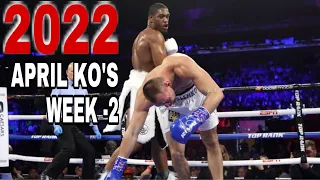 MMA & Boxing Knockouts I April 2022 Week 2