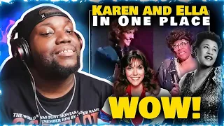 Karen Carpenter/Ella Fitzgerald medley, "Music,Music,Music | Reaction