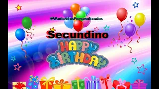 Secundino - Mañanitas Personalizadas