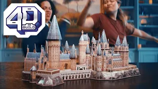 Build your own Wizarding World in 3D! Next-level 3D puzzles for next-level fans, by 4D Build.