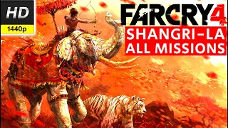 Far Cry 4 SHANGRI-LA All Missions Gameplay Walkthrough Longplay No Commentary 1080p HD 60 FPS