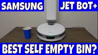 BEST Automatic Self Empty Bin? Samsung JET BOT + Robot Vacuum Better than Roborock S7+ Roomba J7+ S9