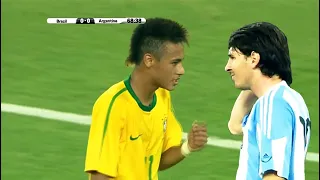 O Dia que Neymar e Messi se Encontraram Pela Primeira Vez