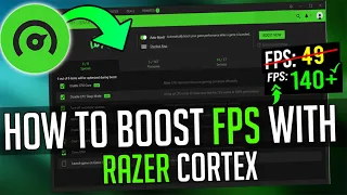 🔧How To Boost FPS In Any Games with Razer Cortex ✅ Improve Windows 10 Performance