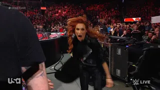 Becky Lynch attacks Damage CTRL - WWE RAW December 12, 2022