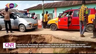 Assin Hasowodze resients protest over terrible roads | Citi Newsroom